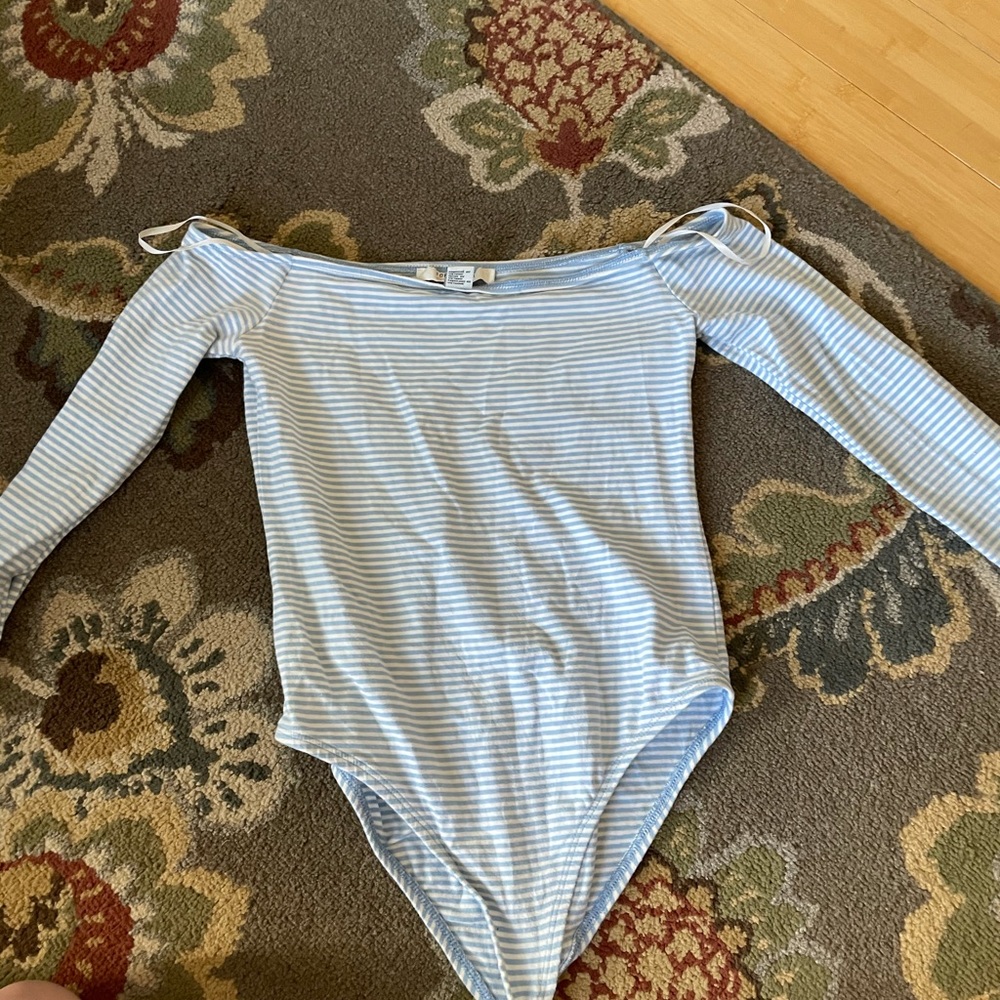 Off the shoulder body suit
